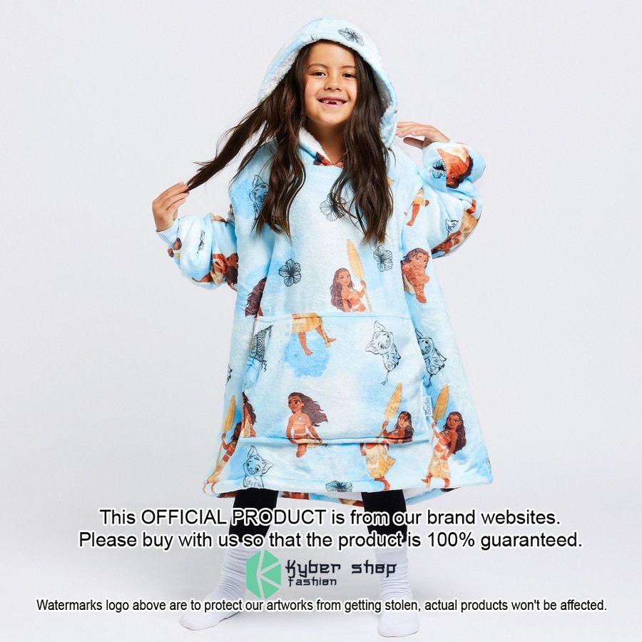 Moana Summer Kids Oodie Blanket Hoodie 5 Moana Summer Kids Oodie Blanket Hoodie word2