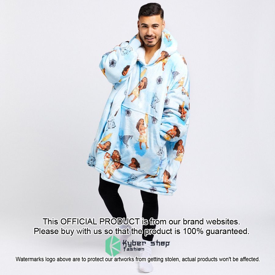 Moana Summer Oodie Blanket Hoodie