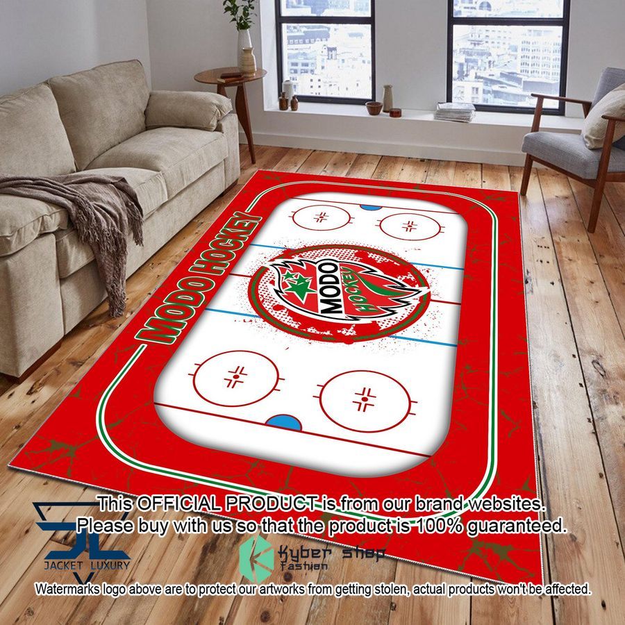 Modo Hockey Carpet Rug word2