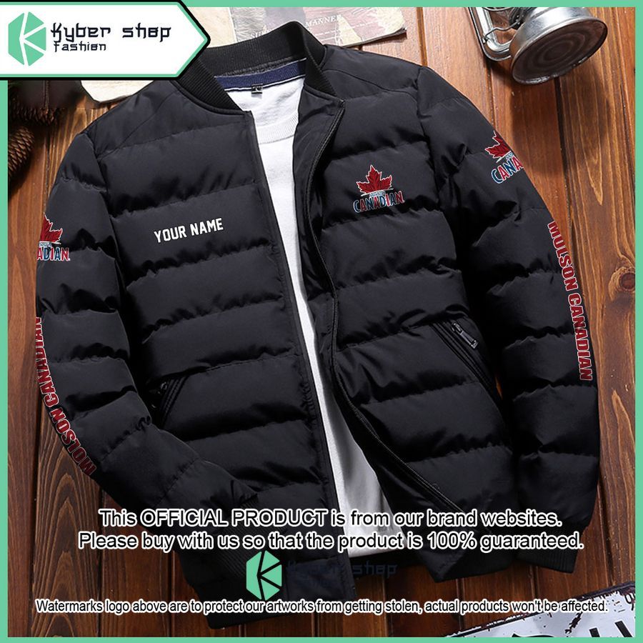 Molson Canadian Custom Puffer Down Jacket 3 Molson Canadian Custom Puffer Down Jacket word1