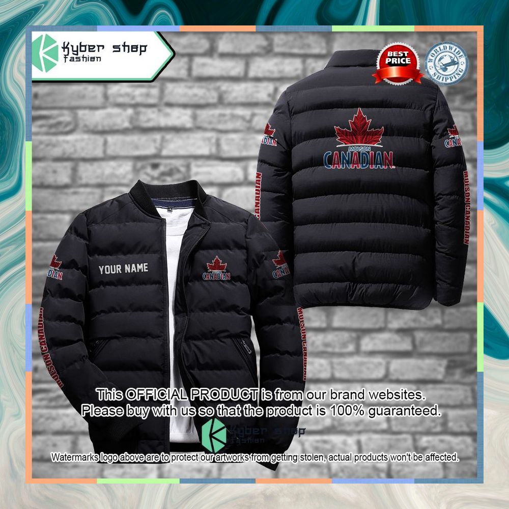 Molson Canadian Custom Puffer Down Jacket 8 Molson Canadian Custom Puffer Down Jacket word1