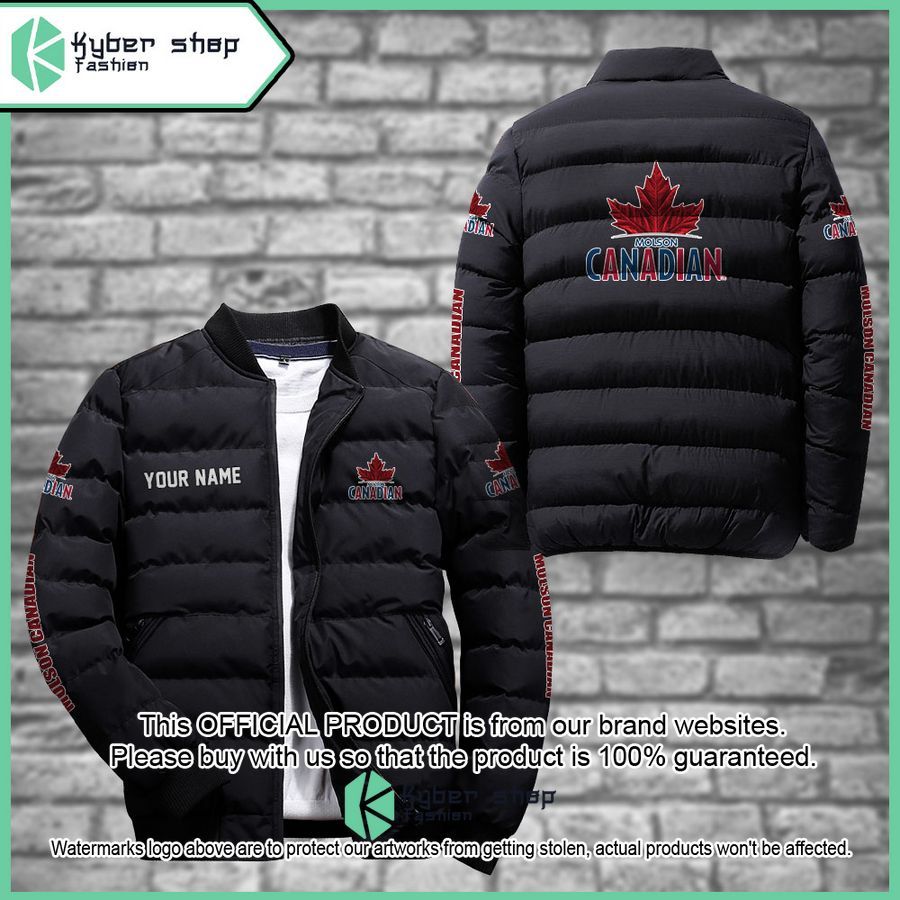 Molson Canadian Custom Puffer Down Jacket 4 Molson Canadian Custom Puffer Down Jacket word1