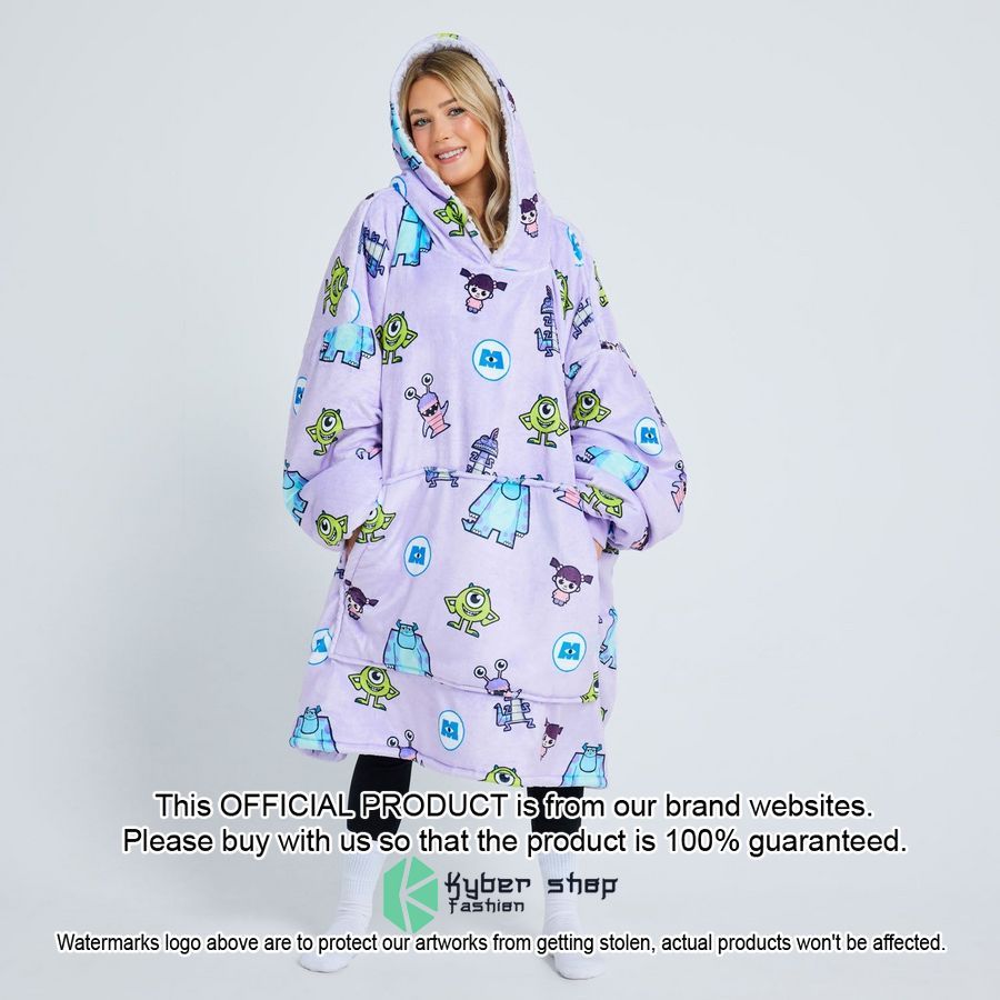 Monsters Inc Purple Oodie Blanket Hoodie 10 Monsters Inc Purple Oodie Blanket Hoodie word3