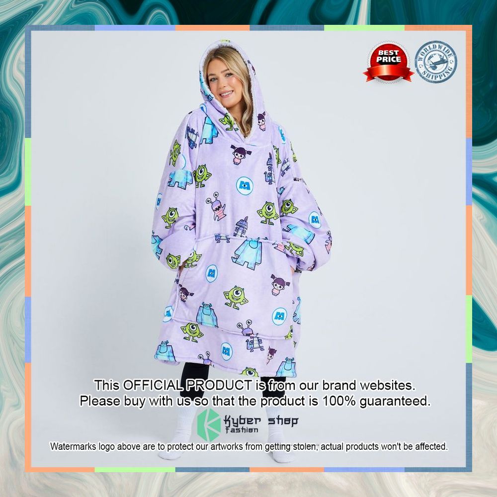 Monsters Inc Purple Oodie Blanket Hoodie 22 Monsters Inc Purple Oodie Blanket Hoodie word3
