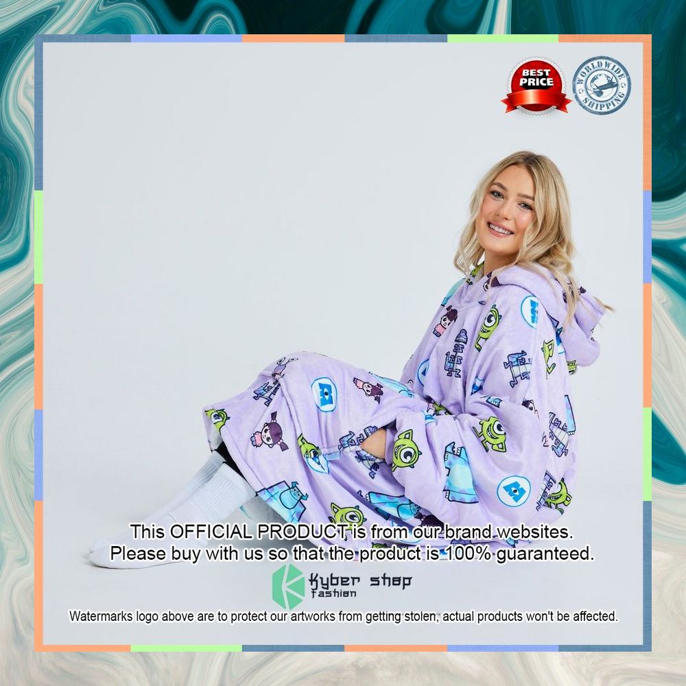 Monsters Inc Purple Oodie Blanket Hoodie 23 Monsters Inc Purple Oodie Blanket Hoodie word3