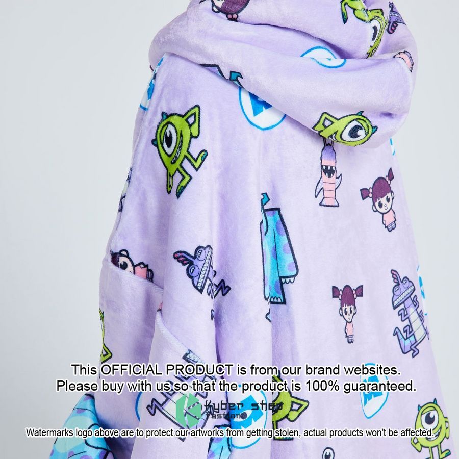 Monsters Inc Purple Oodie Blanket Hoodie 12 Monsters Inc Purple Oodie Blanket Hoodie word3