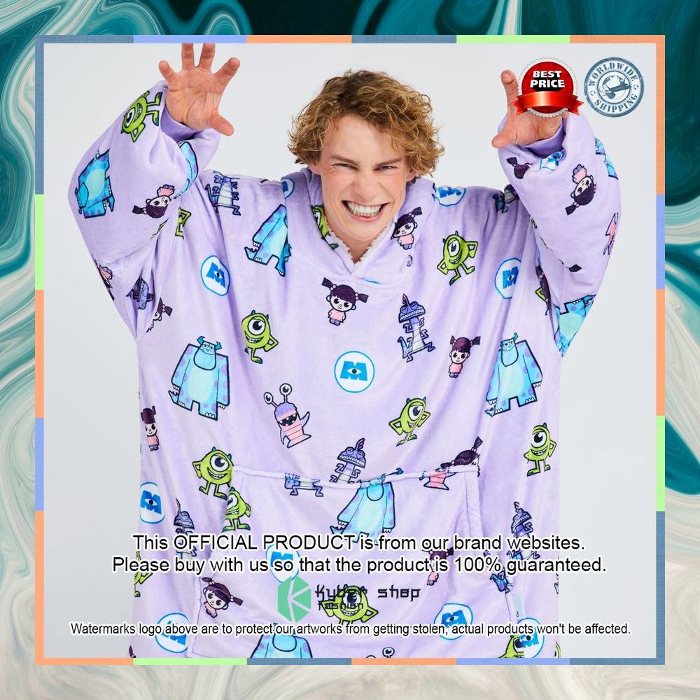 Monsters Inc Purple Oodie Blanket Hoodie 14 Monsters Inc Purple Oodie Blanket Hoodie word3