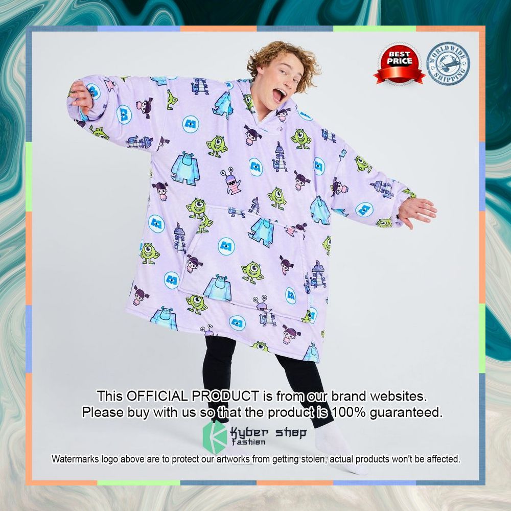 Monsters Inc Purple Oodie Blanket Hoodie 15 Monsters Inc Purple Oodie Blanket Hoodie word3