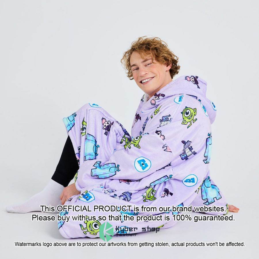 Monsters Inc Purple Oodie Blanket Hoodie 5 Monsters Inc Purple Oodie Blanket Hoodie word3