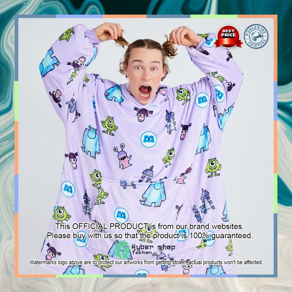 Monsters Inc Purple Oodie Blanket Hoodie 18 Monsters Inc Purple Oodie Blanket Hoodie word3