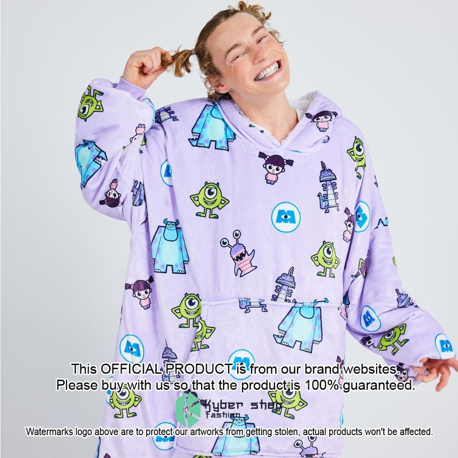 Monsters Inc Purple Oodie Blanket Hoodie 7 Monsters Inc Purple Oodie Blanket Hoodie word3