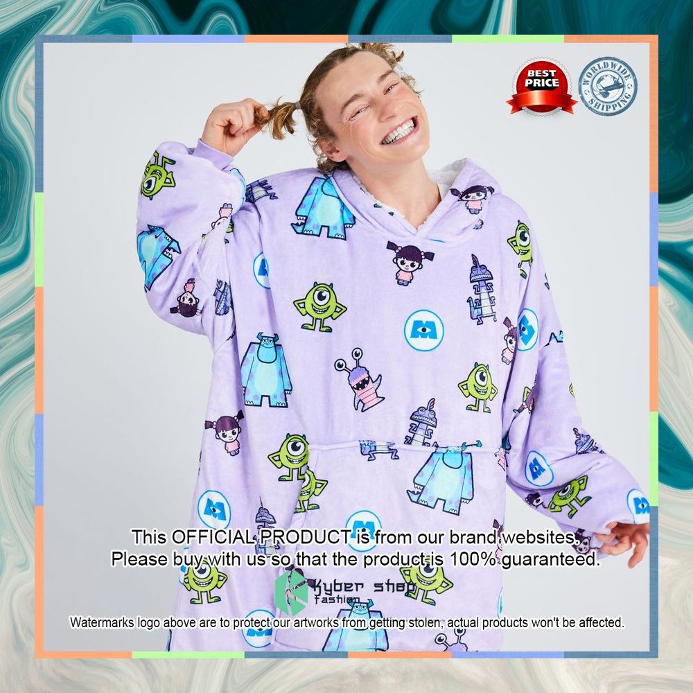 Monsters Inc Purple Oodie Blanket Hoodie 19 Monsters Inc Purple Oodie Blanket Hoodie word3