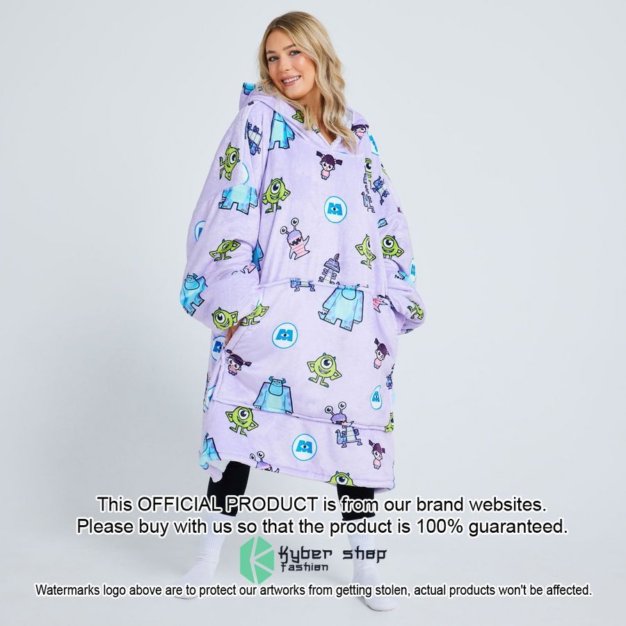 Monsters Inc Purple Oodie Blanket Hoodie 8 Monsters Inc Purple Oodie Blanket Hoodie word3