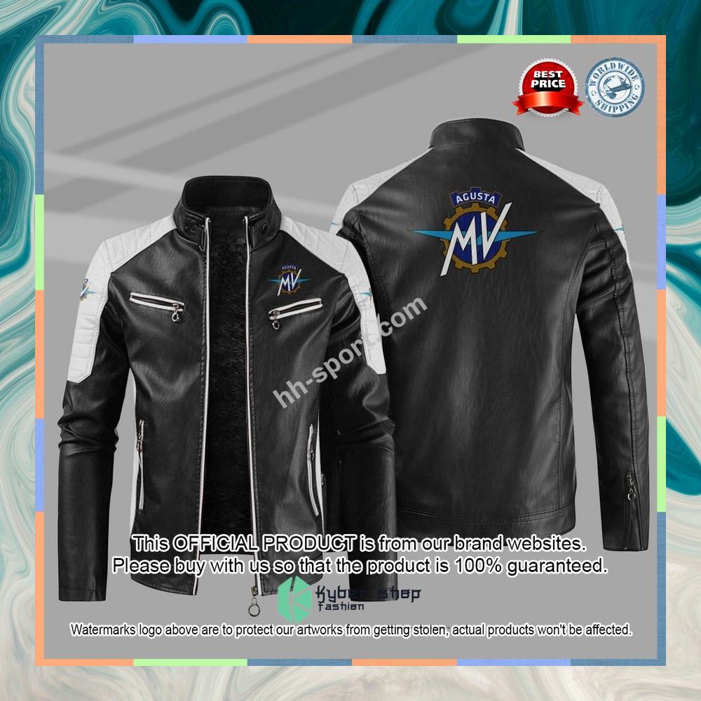 MV Agusta Motorcycles Motor Leather Jacket 8 MV Agusta Motorcycles Motor Leather Jacket word3
