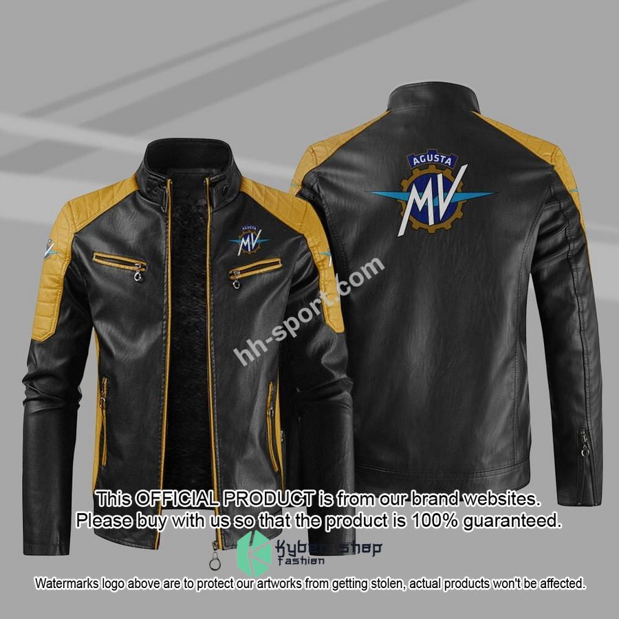 MV Agusta Motorcycles Motor Leather Jacket 4 MV Agusta Motorcycles Motor Leather Jacket word3