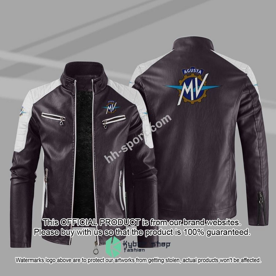 MV Agusta Motorcycles Motor Leather Jacket 7 MV Agusta Motorcycles Motor Leather Jacket word3