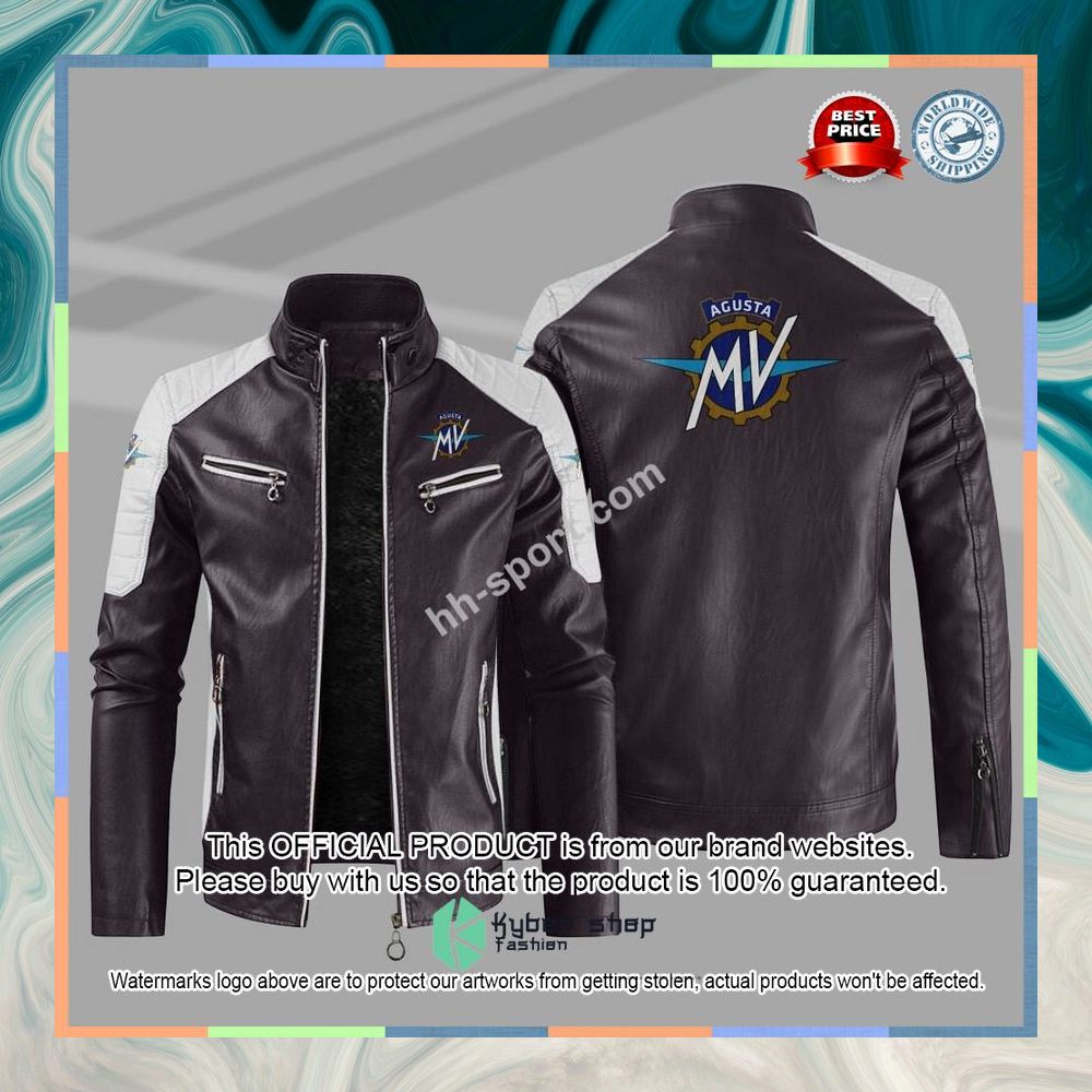 MV Agusta Motorcycles Motor Leather Jacket 14 MV Agusta Motorcycles Motor Leather Jacket word3