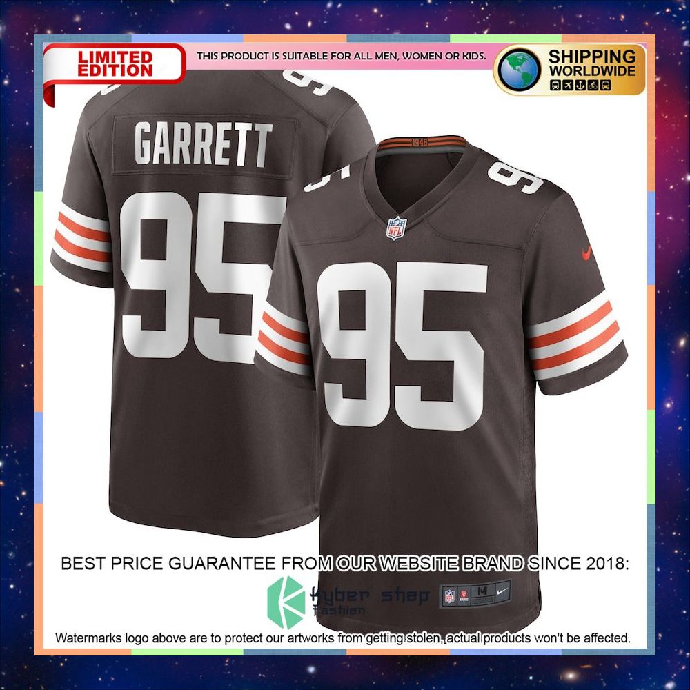 Myles Garrett Cleveland Browns Player Brown Football Jersey 4 Myles Garrett Cleveland Browns Player Brown Football Jersey word2