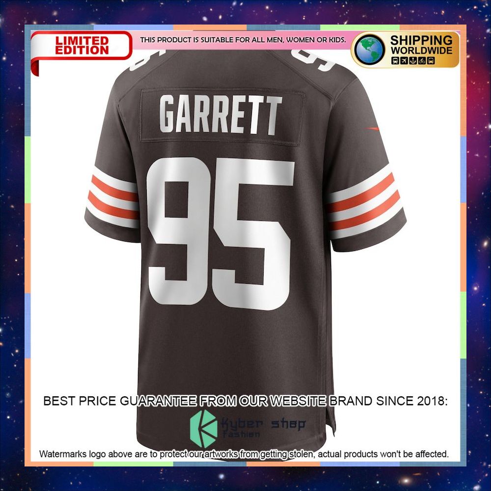 Myles Garrett Cleveland Browns Player Brown Football Jersey 6 Myles Garrett Cleveland Browns Player Brown Football Jersey word2