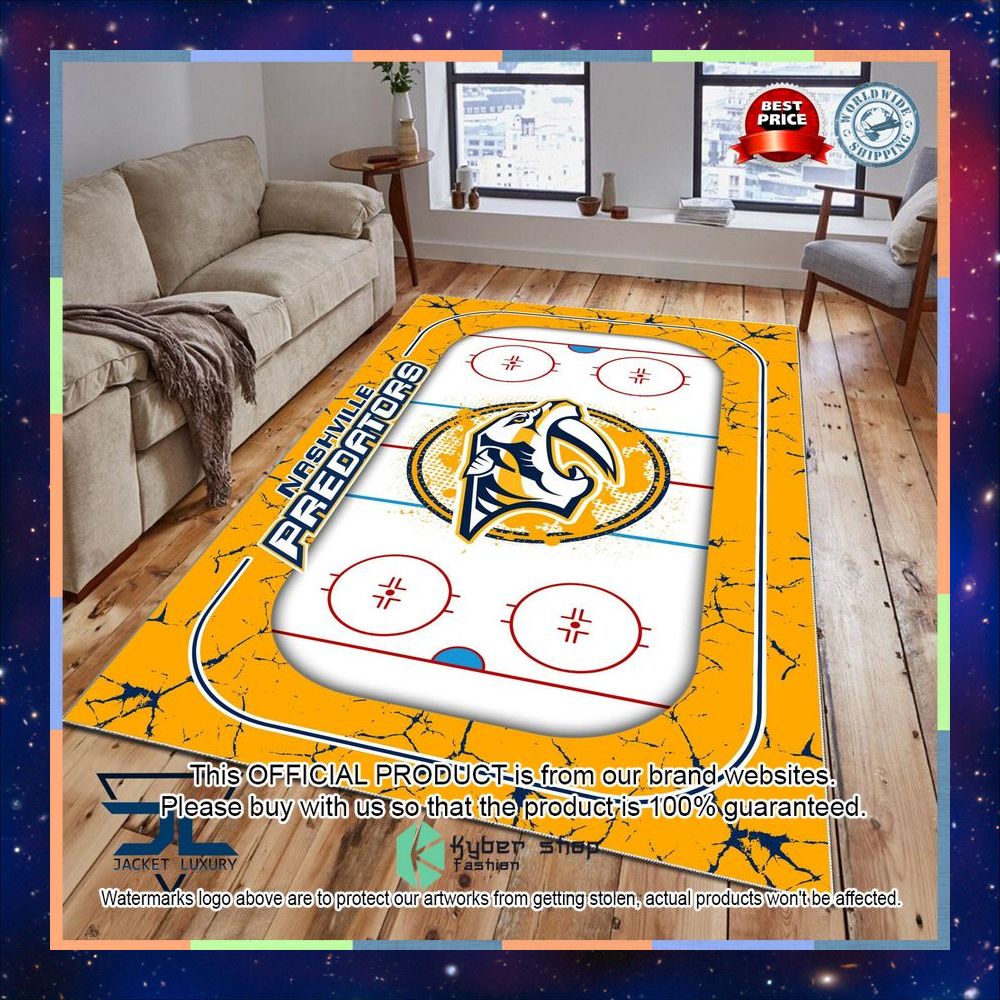 Nashville Predators NHL Rug 4 Nashville Predators NHL Rug word2