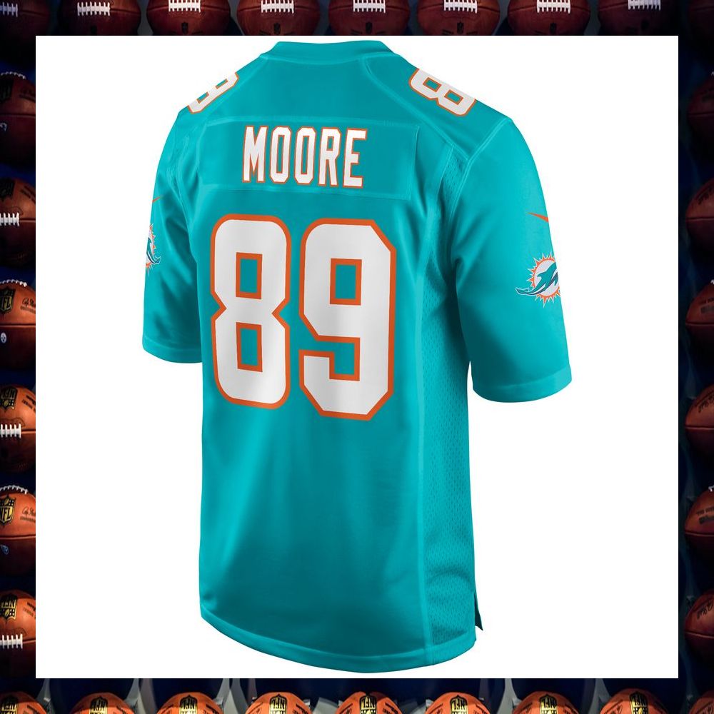 Nat Moore Miami Dolphins Football Retired Aqua Football Jersey 3 Nat Moore Miami Dolphins Football Retired Aqua Football Jersey word2