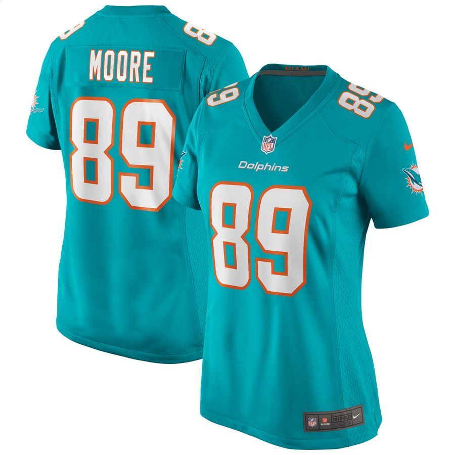 Nat Moore Miami Dolphins Retired Aqua Football Jersey 4 Nat Moore Miami Dolphins Retired Aqua Football Jersey word1
