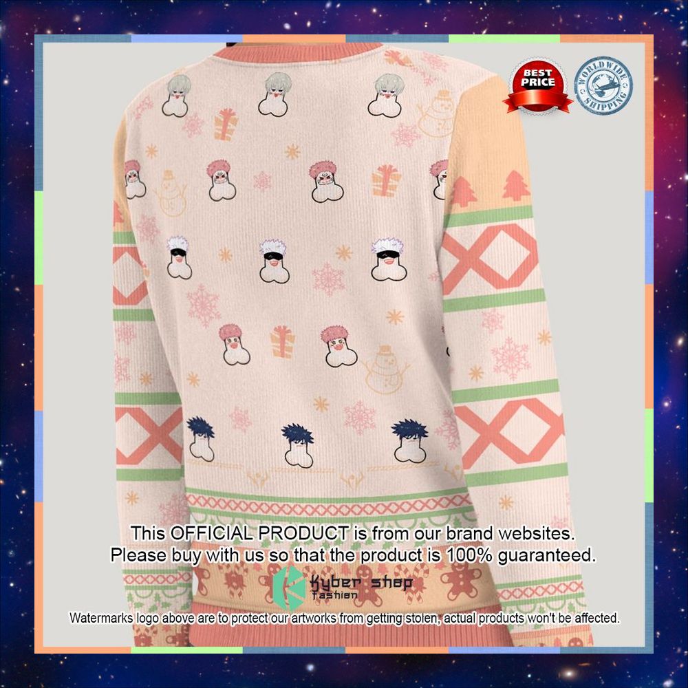 Naughty JJK Christmas Ugly Sweater 8 Naughty JJK Christmas Ugly Sweater word3