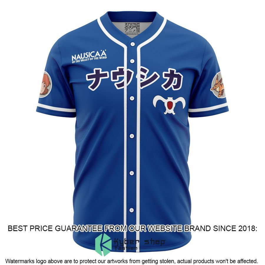 Nausicaa Of The Valley Of The Wind Studio Ghibli Baseball Jersey