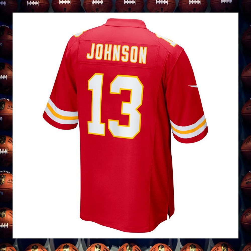 Nazeeh Johnson Kansas City Chiefs Red Football Jersey 3 Nazeeh Johnson Kansas City Chiefs Red Football Jersey word2