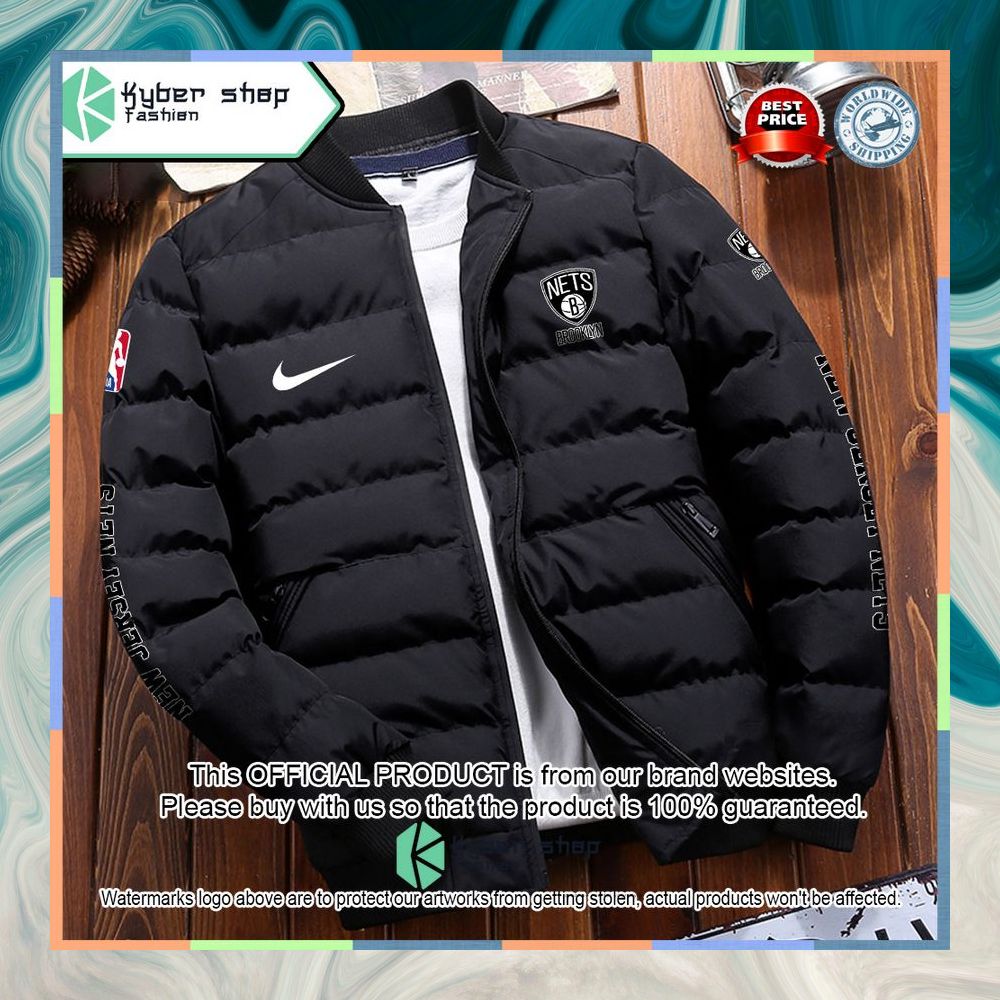 New Jersey Nets NBA Puffer Down Jacket 7 New Jersey Nets NBA Puffer Down Jacket word2