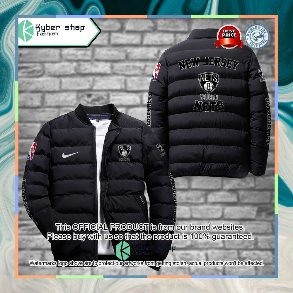 New Jersey Nets NBA Puffer Down Jacket 8 New Jersey Nets NBA Puffer Down Jacket word2