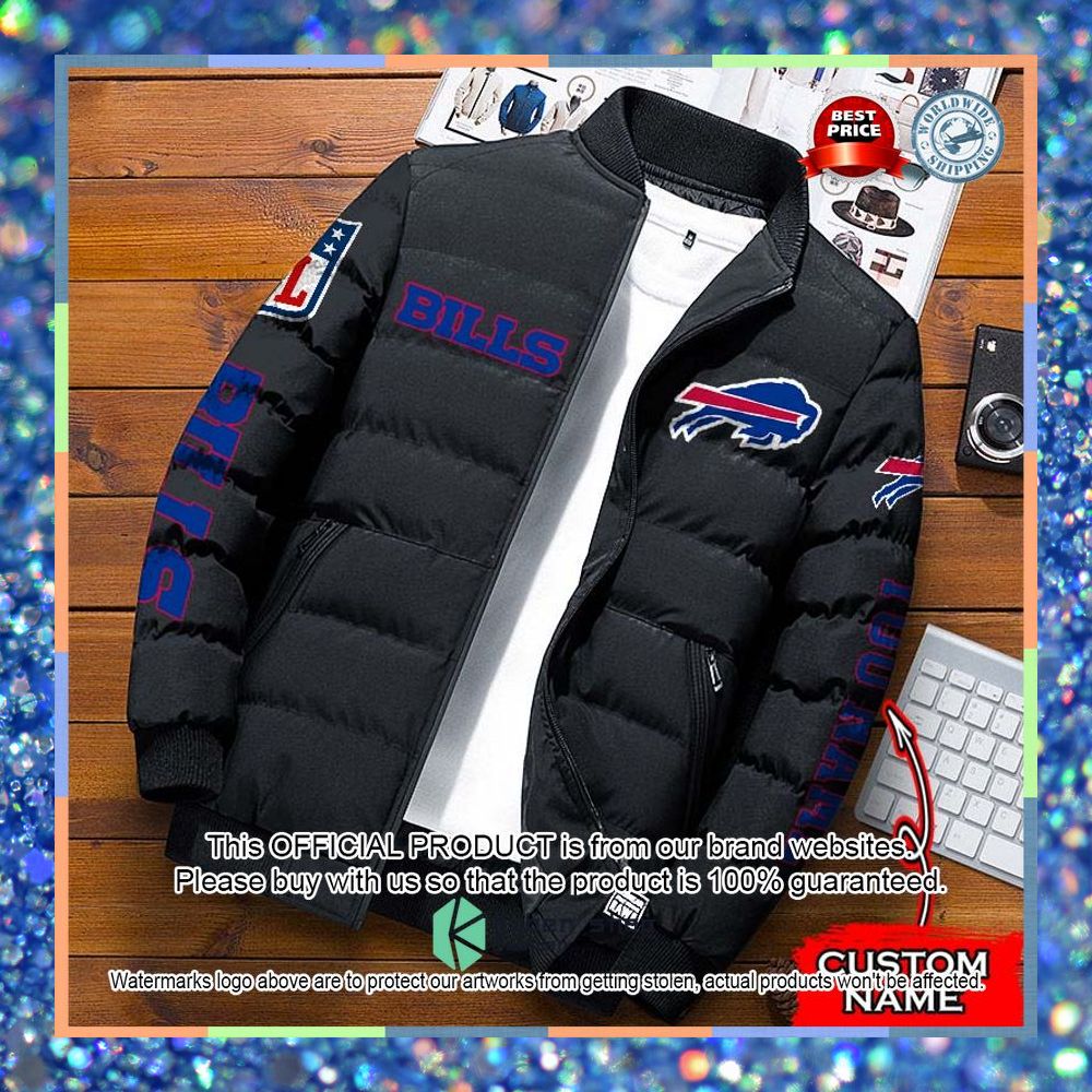 NFL Buffalo Bills Custom Name Puffer Down Jacket 6 NFL Buffalo Bills Custom Name Puffer Down Jacket word3