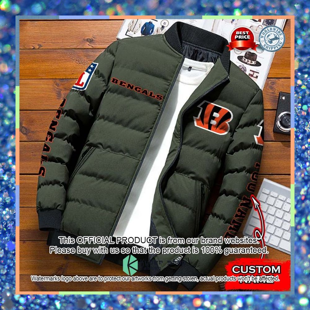 NFL Cincinnati Bengals Custom Name Puffer Down Jacket 9 NFL Cincinnati Bengals Custom Name Puffer Down Jacket word2