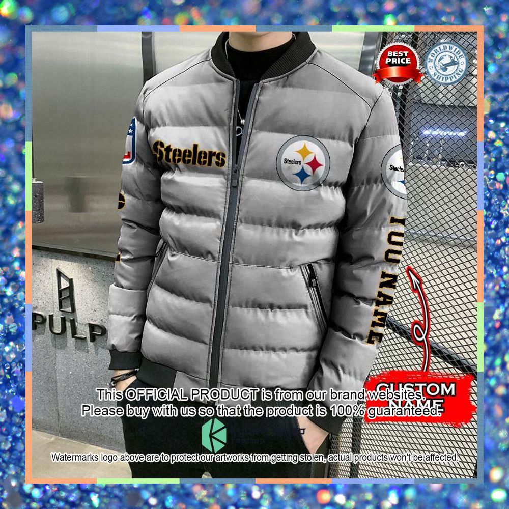 NFL Pittsburgh Steelers Custom Name Puffer Down Jacket 10 NFL Pittsburgh Steelers Custom Name Puffer Down Jacket word2