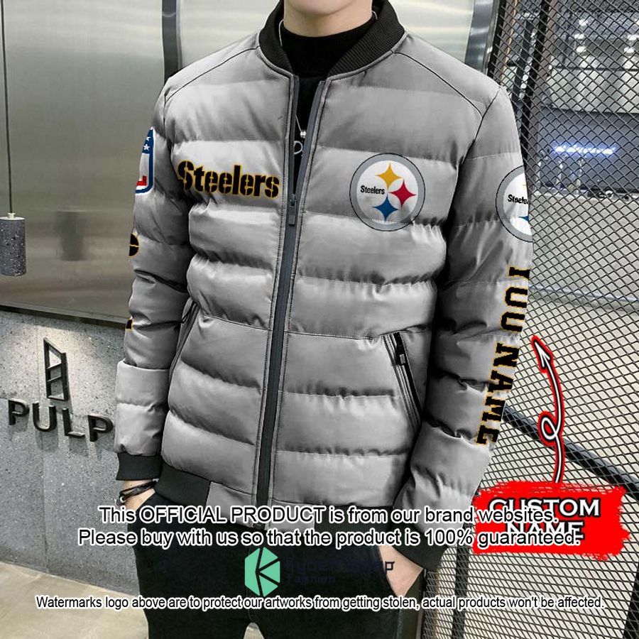 NFL Pittsburgh Steelers Custom Name Puffer Down Jacket 5 NFL Pittsburgh Steelers Custom Name Puffer Down Jacket word2