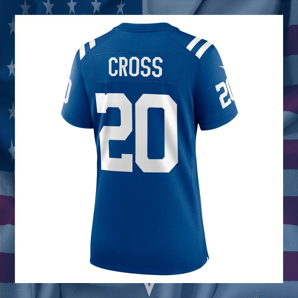 Nick Cross Indianapolis Colts Women's Royal Football Jersey 7 Nick Cross Indianapolis Colts Women's Royal Football Jersey word3
