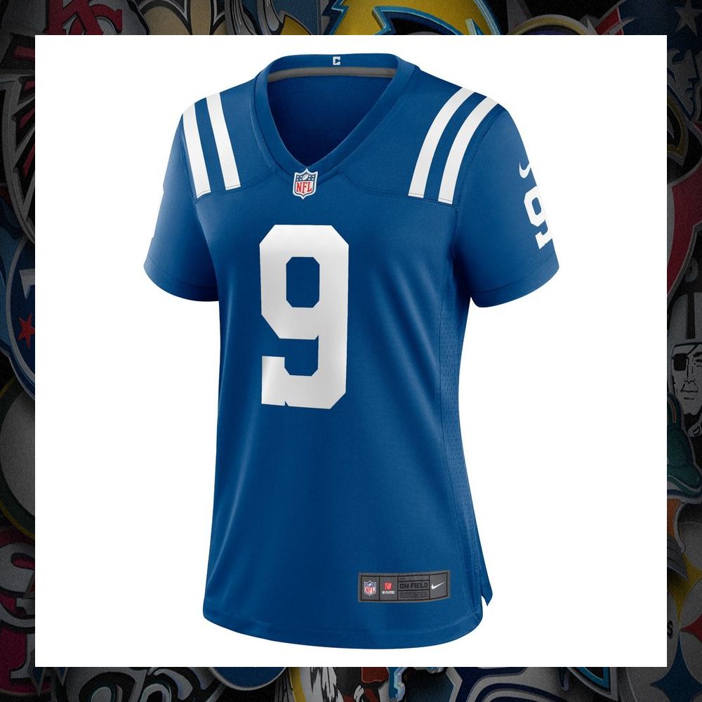 Nick Foles Indianapolis Colts Royal Football Jersey 6 Nick Foles Indianapolis Colts Royal Football Jersey word3