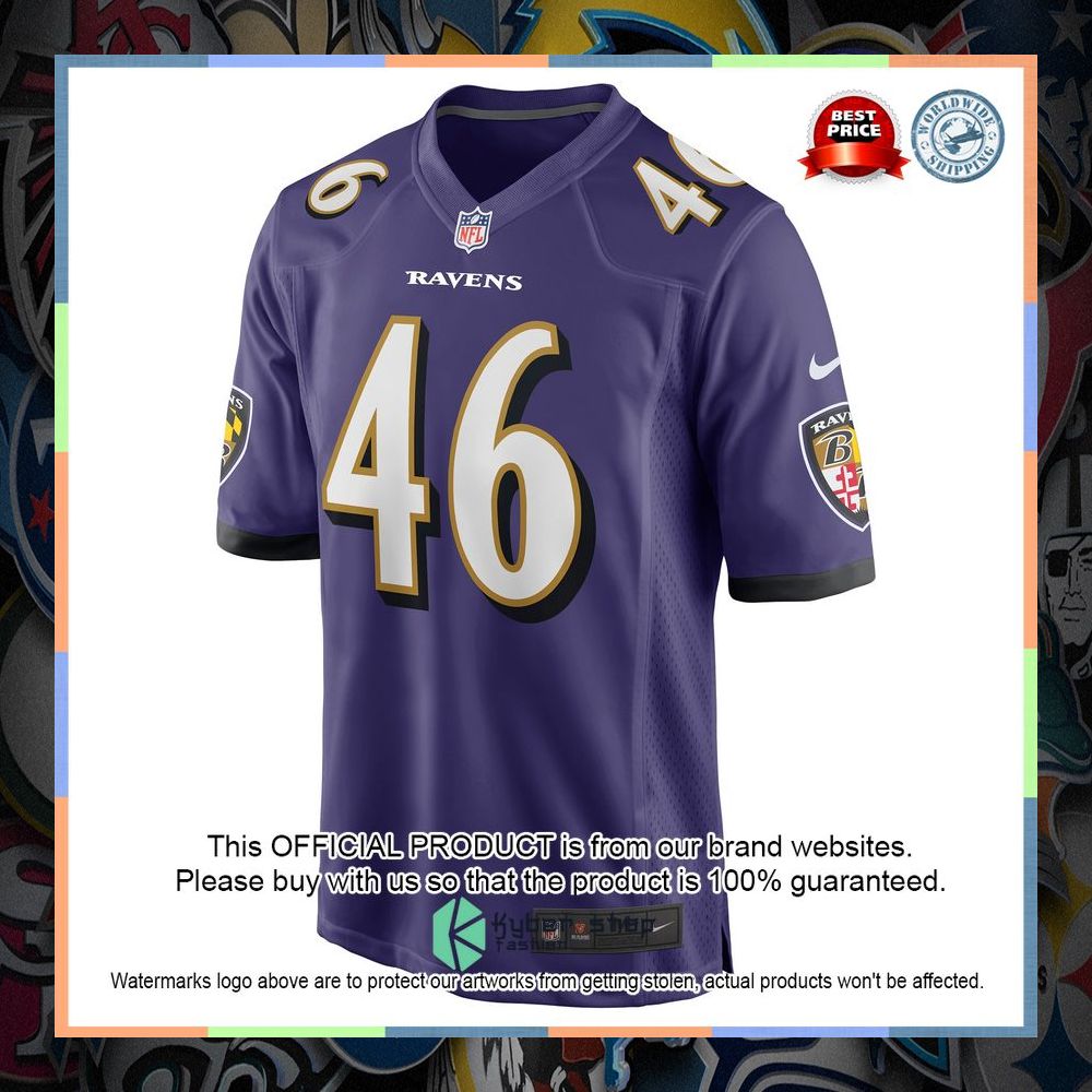 Nick Moore Baltimore Ravens Purple Football Jersey 6 Nick Moore Baltimore Ravens Purple Football Jersey word1