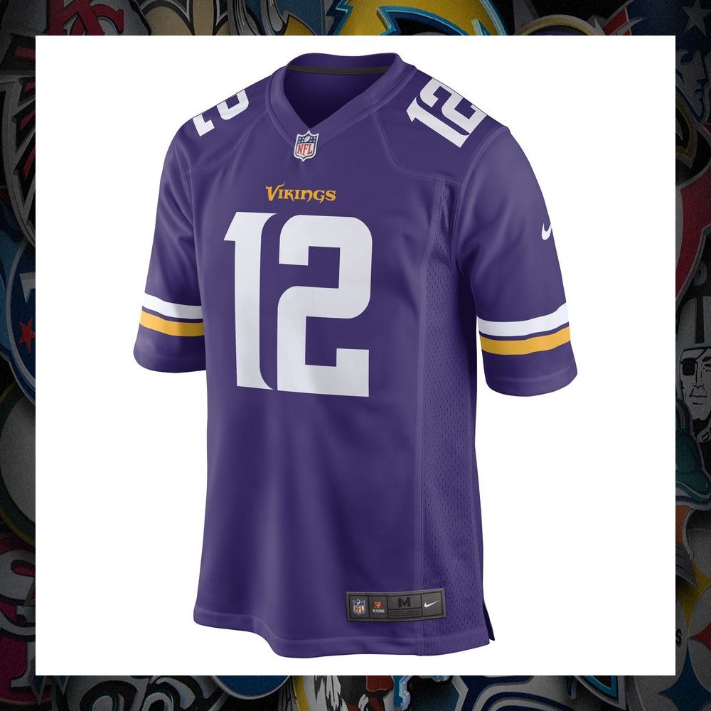 Nick Mullens Minnesota Vikings Purple Football Jersey 6 Nick Mullens Minnesota Vikings Purple Football Jersey word3