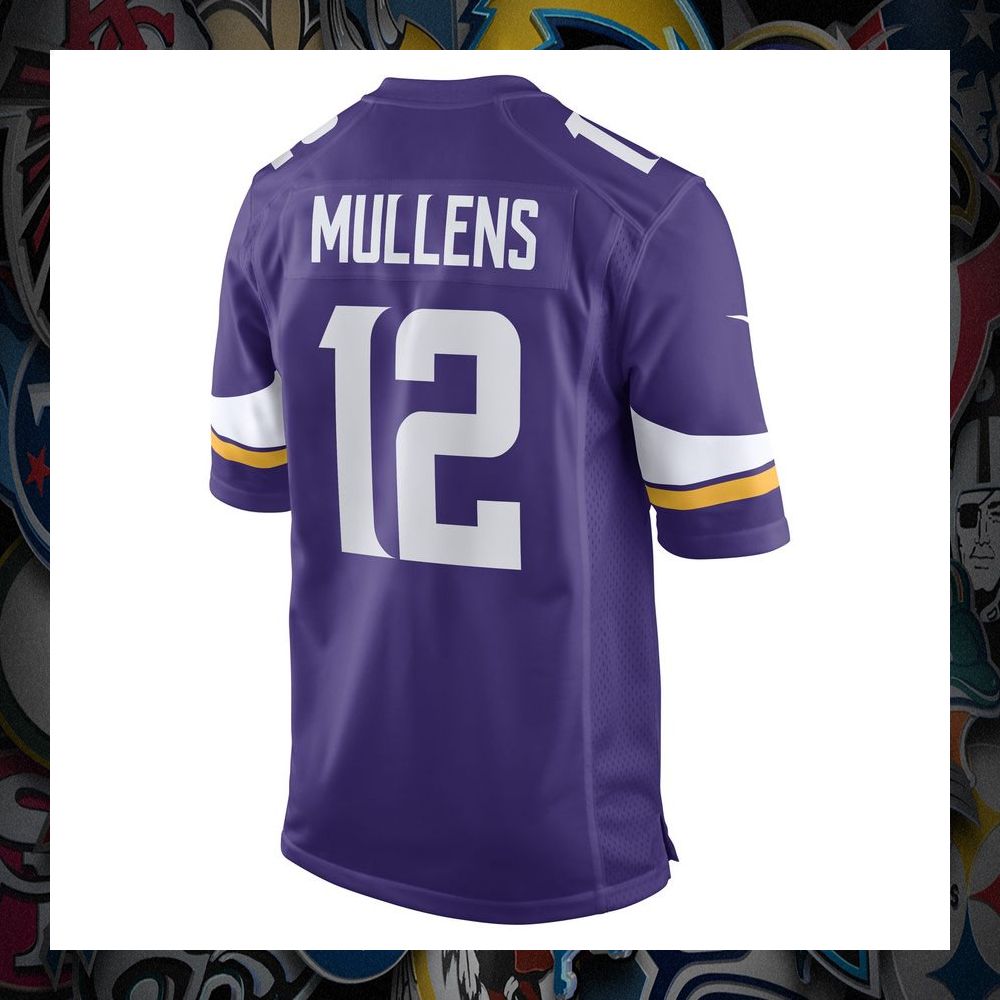 Nick Mullens Minnesota Vikings Purple Football Jersey 7 Nick Mullens Minnesota Vikings Purple Football Jersey word3