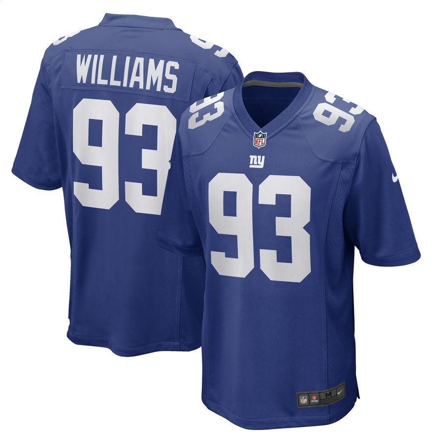 Nick Williams New York Giants Royal Football Jersey