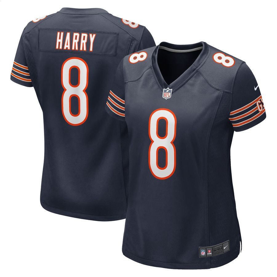 N'Keal Harry Chicago Bears Navy Football Jersey