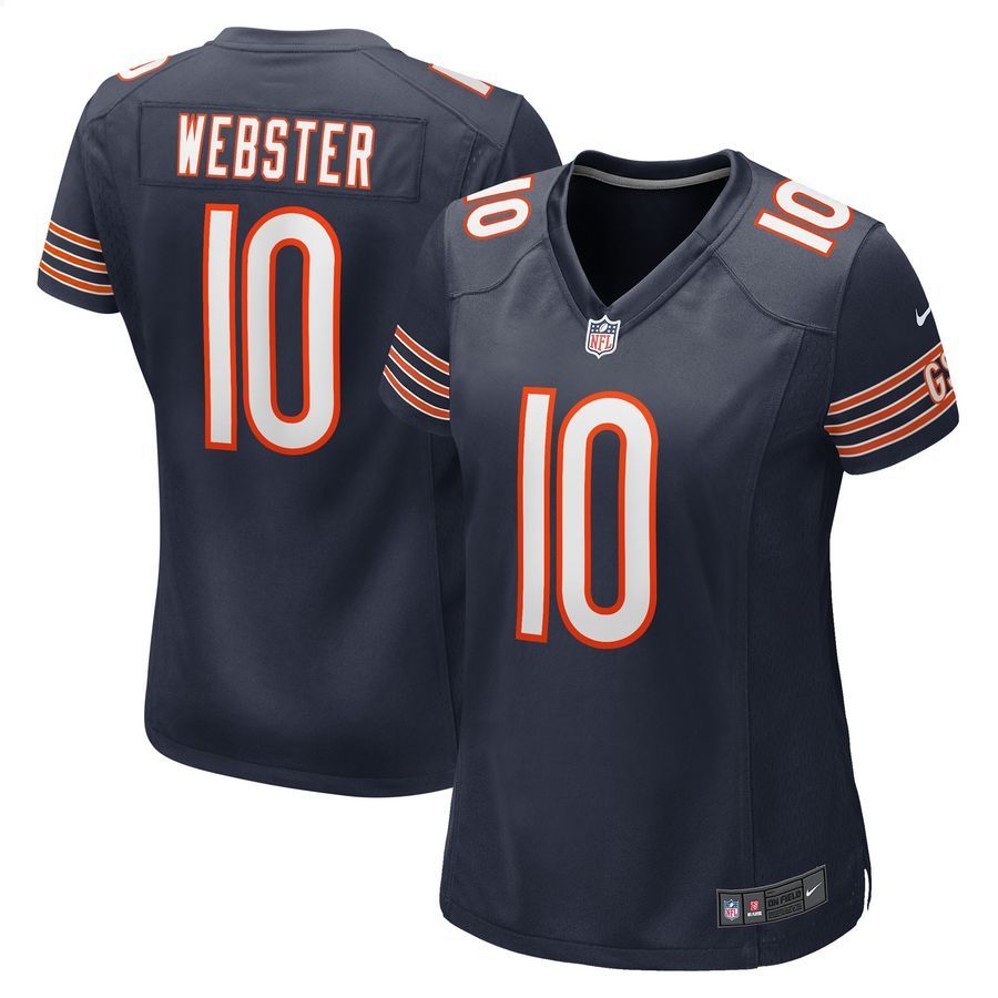 Nsimba Webster Chicago Bears Navy Football Jersey