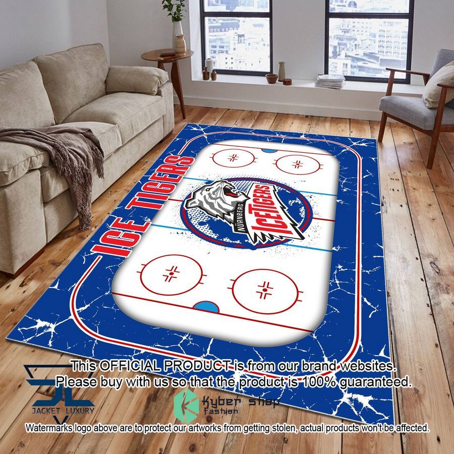 Nurnberg Ice Tigers Carpet Rug