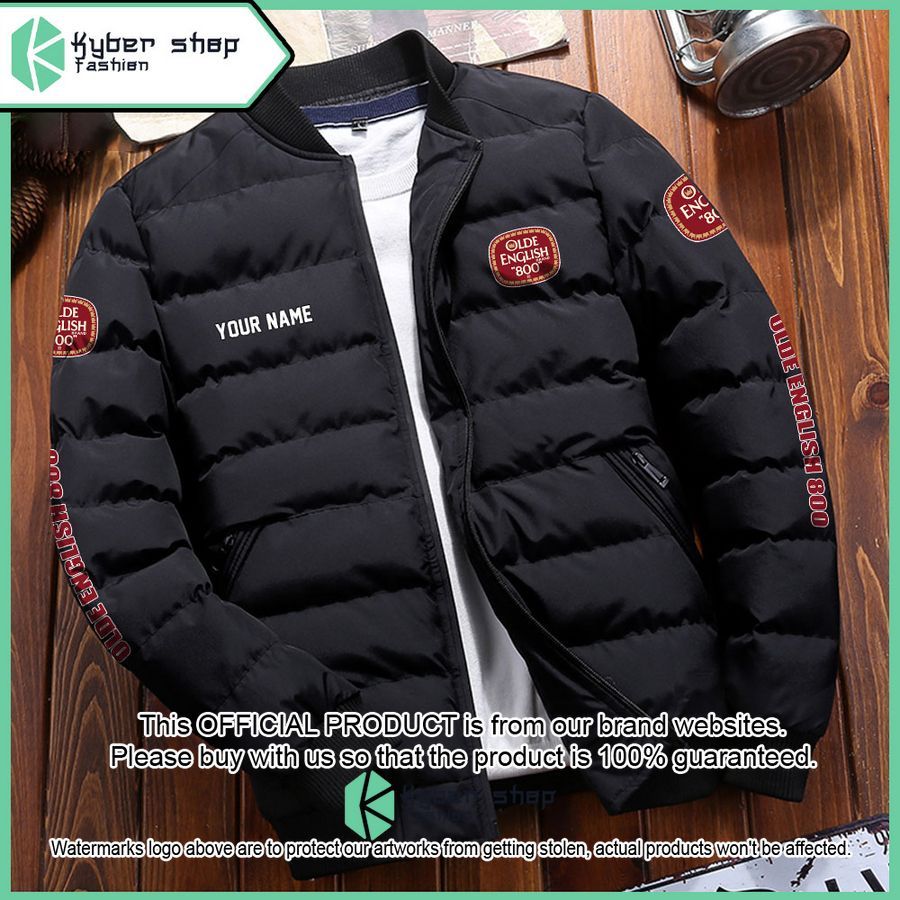 Olde English 800 Custom Puffer Down Jacket word2
