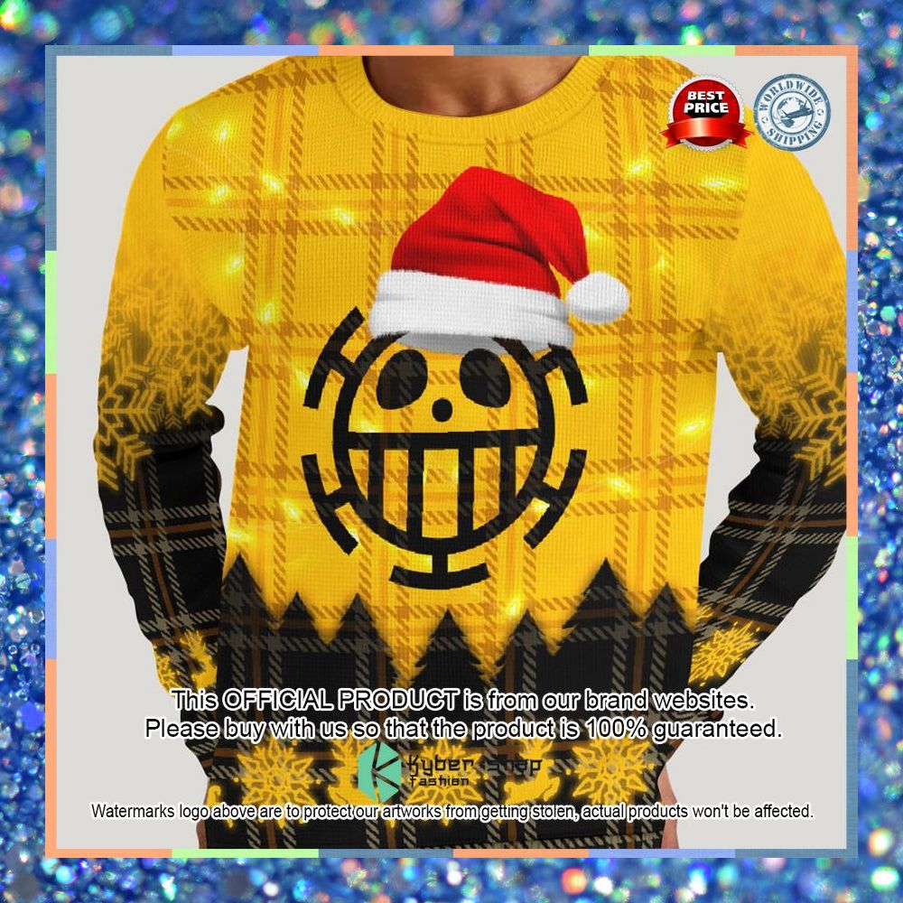 One Piece Trafalgar Law Christmas Sweater 6 One Piece Trafalgar Law Christmas Sweater word2