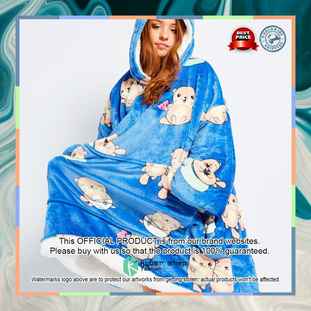 Otter Oodie Blanket Hoodie 8 Otter Oodie Blanket Hoodie word1