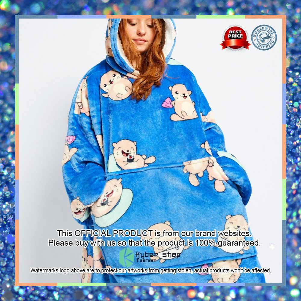 Otter Oodie Blanket Hoodie 4 Otter Oodie Blanket Hoodie word1