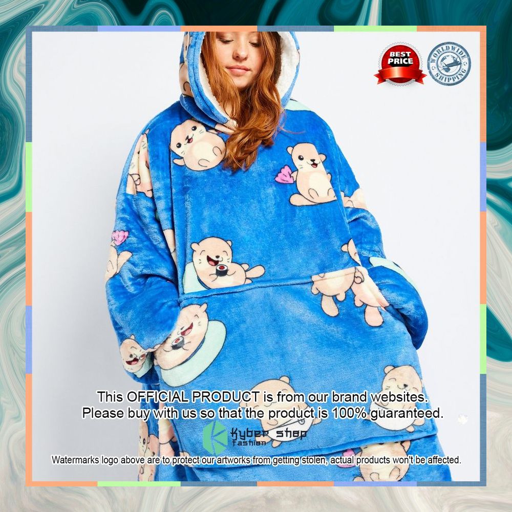 Otter Oodie Blanket Hoodie 9 Otter Oodie Blanket Hoodie word1