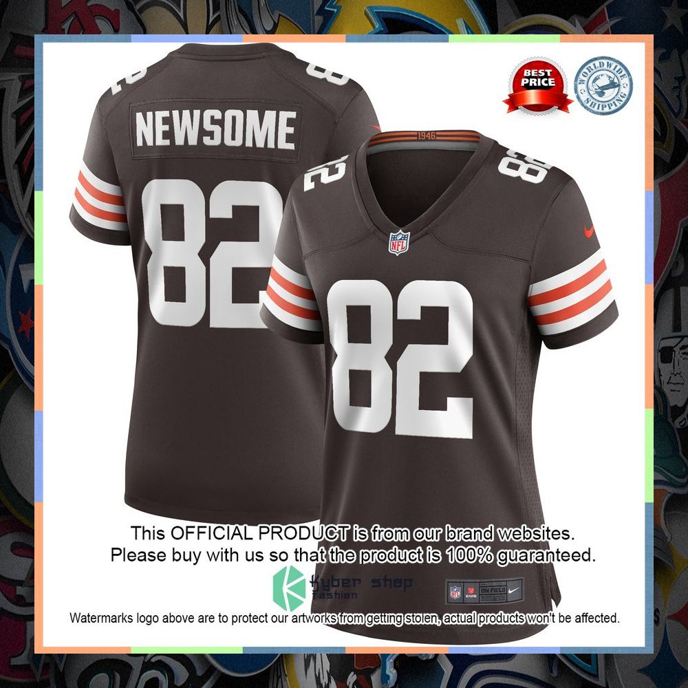 Ozzie Newsome Cleveland Browns Women's Football Retired Brown Football Jersey 5 Ozzie Newsome Cleveland Browns Women's Football Retired Brown Football Jersey word3